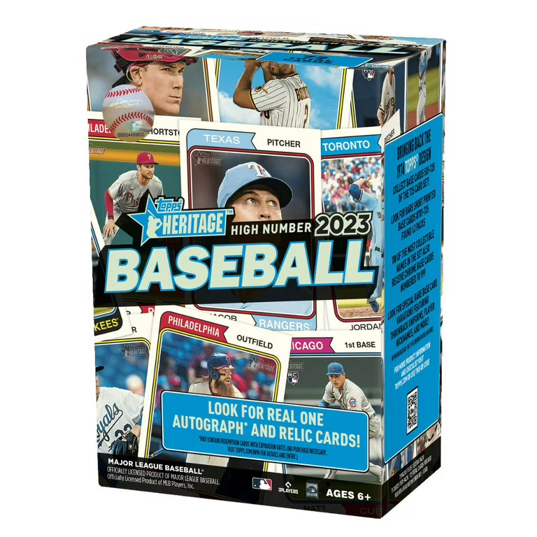 2023 Topps Heritage High Number Blaster Box