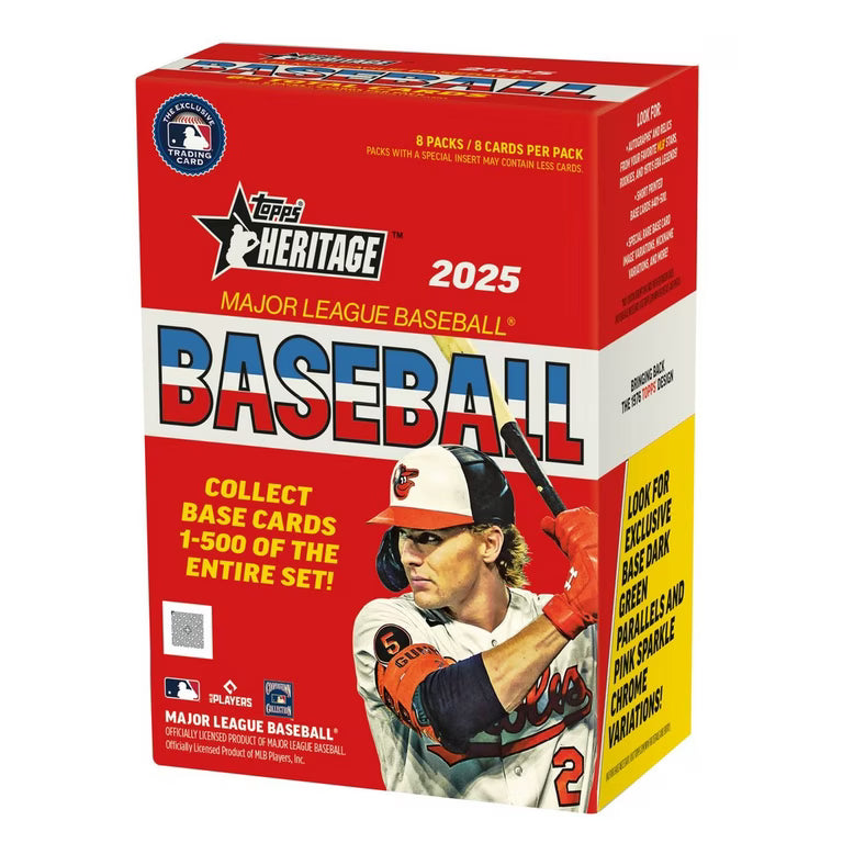 2025 Topps Heritage Baseball Blaster Box