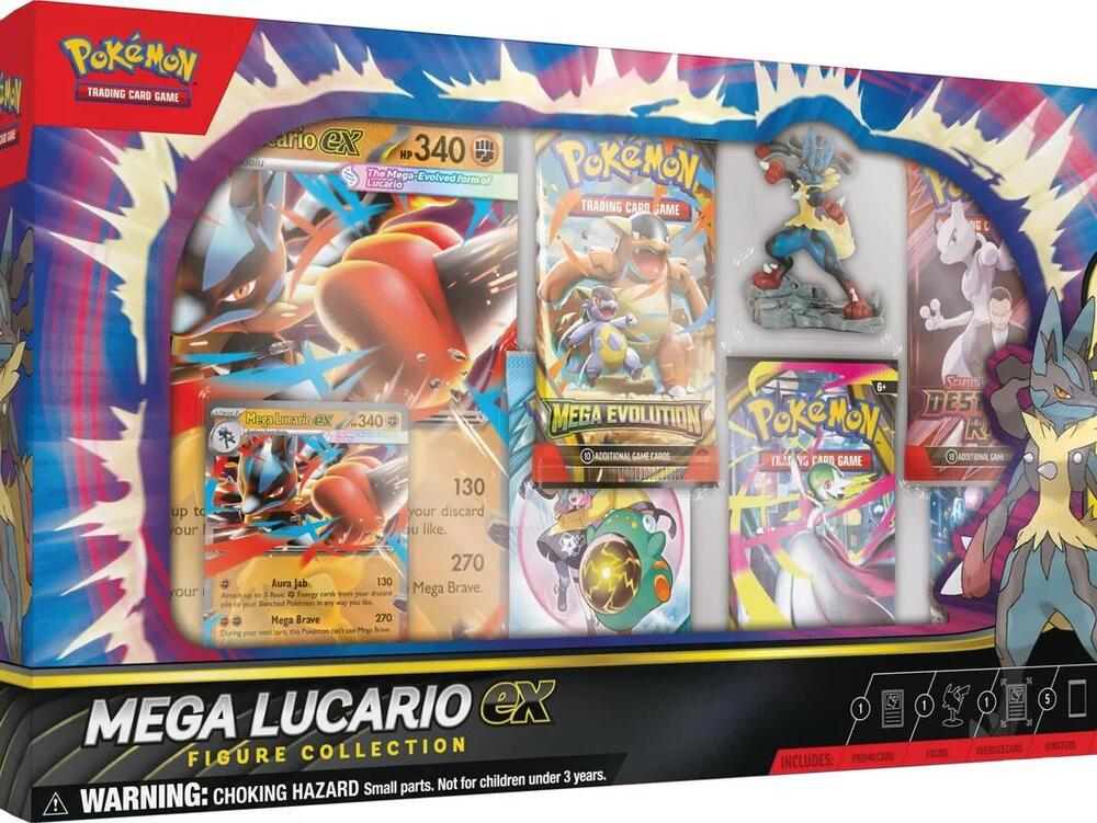 Pokemon TCG: Mega Lucario ex Premium Collection