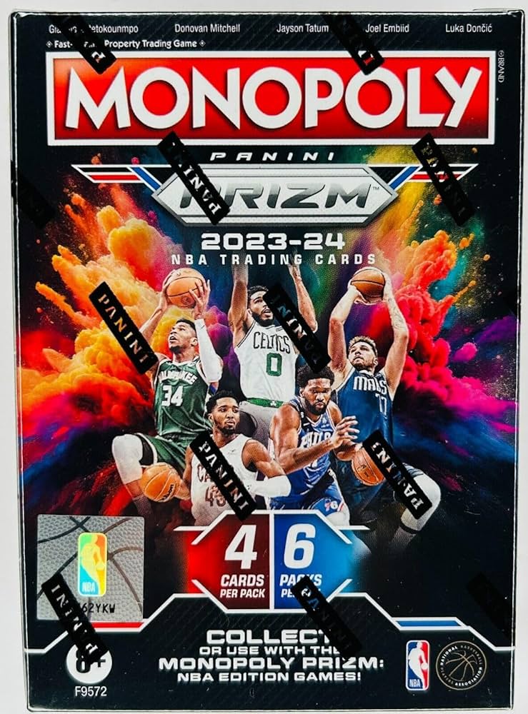 2023/24 Panini Prizm Monopoly NBA Basketball Blaster Box