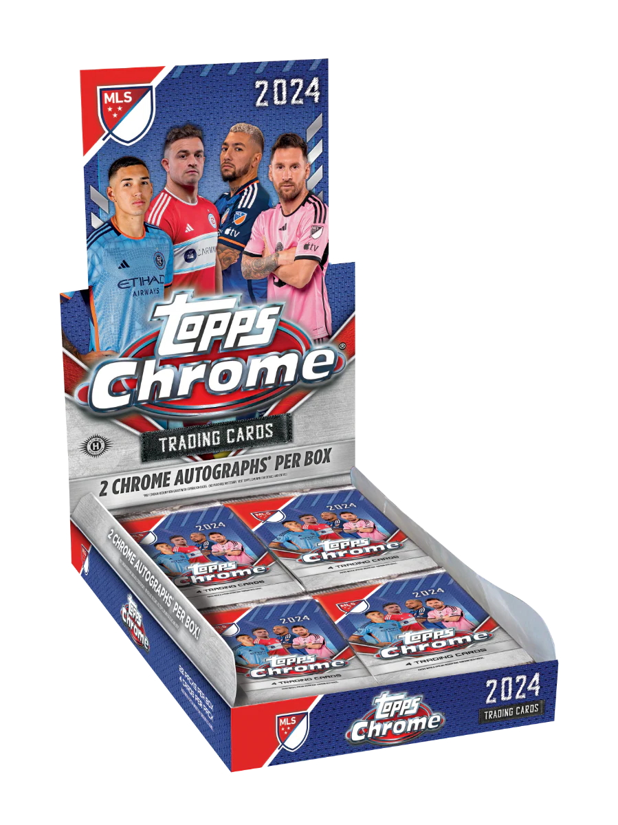 2024 TOPPS MLS MAJOR LEAGUE SOCCER CHROME HOBBY BOX