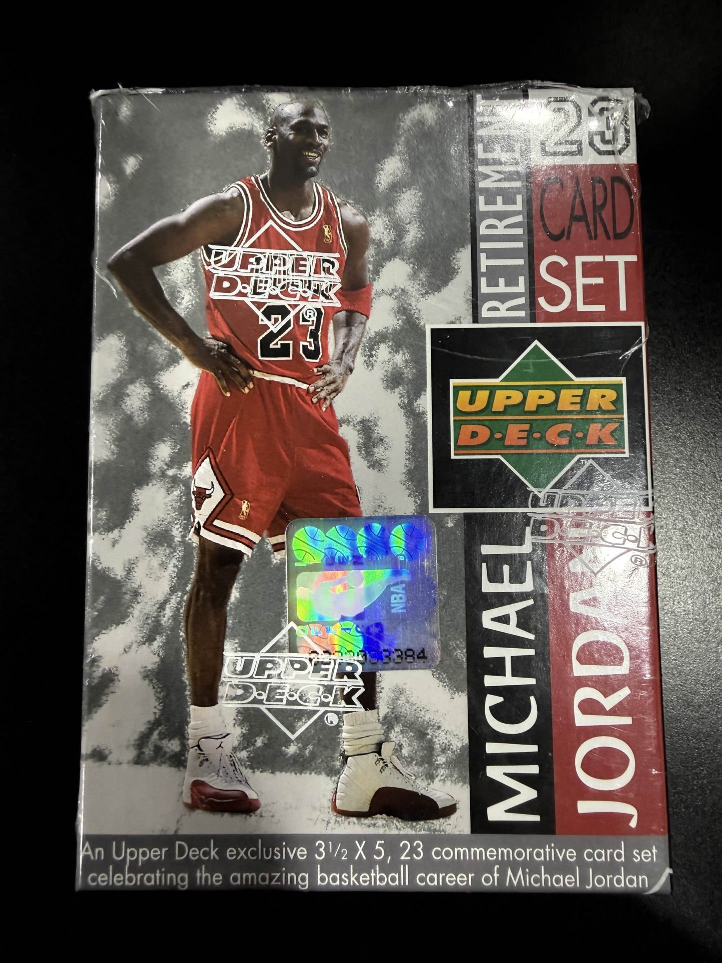 1999 Upper Deck Michael Jordan Retirement Card Set Factory Sealed