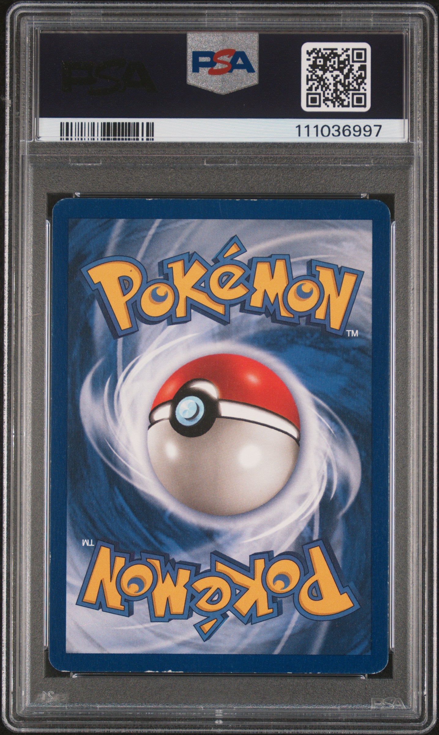 1999 POKEMON GERMAN GLURAK-HOLO #4 PSA 5 - Image 2