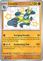 SV: Paldean Fates Lucario #174/091 Near Mint - Foil