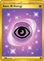 SV: Scarlet & Violet 151 Basic Psychic Energy - 207/165 #207/165 Near Mint Foil
