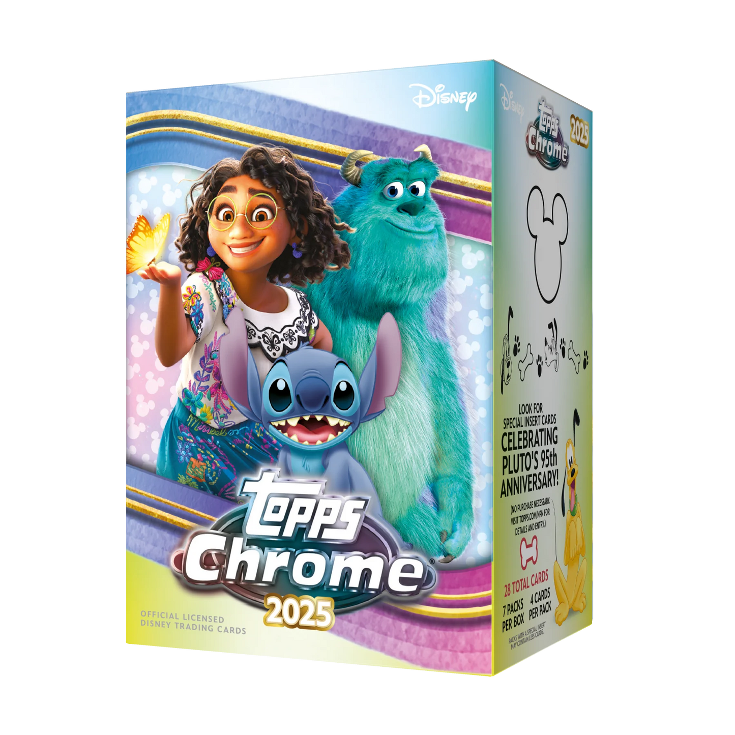 2025 Disney Topps Chrome Retail Box