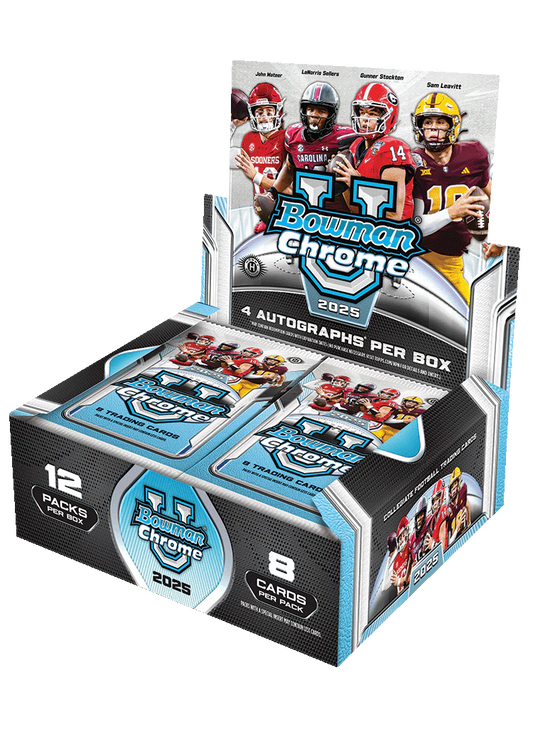 2025 Bowman U Chrome Football Jumbo Box