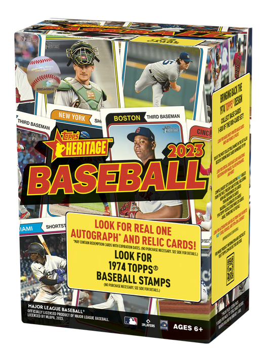2023 Topps Heritage Baseball Blaster Box