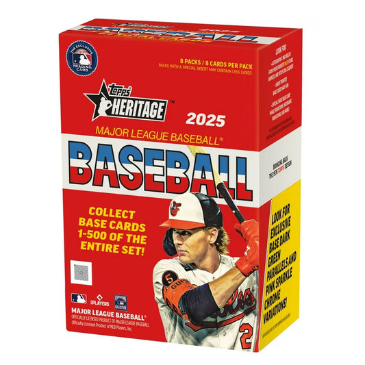 2025 Topps Heritage Baseball Blaster Box