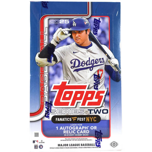 2025 Topps Series 2 Baseball Fanatics Fest Hobby Box