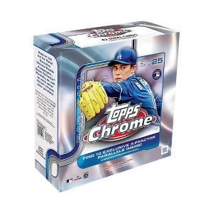 2025 Topps Chrome Baseball MLB Mega Box