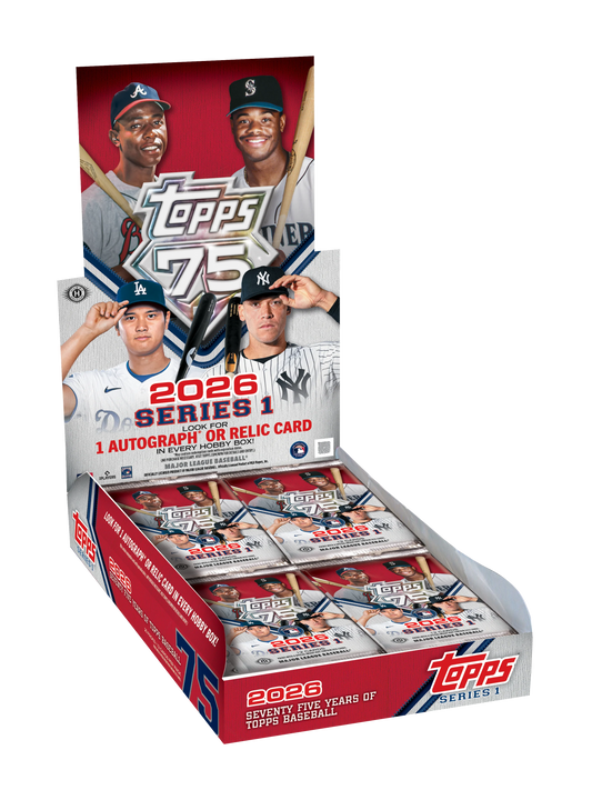 2026 Topps Series 1 MLB Baseball Hobby Box