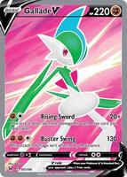 SWSH11: Lost Origin Gallade V (Full Art) #181/196 NEAR MINT - FOIL - Image 1