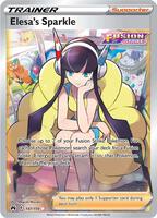 Crown Zenith Elesa's Sparkle (Full Art) #147/159 NEAR MINT - FOIL - Image 1