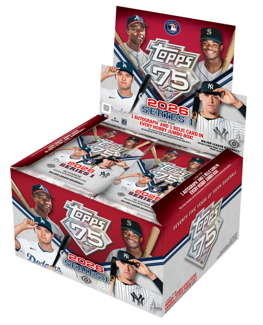 2026 Topps Series 1 MLB Baseball Jumbo Box