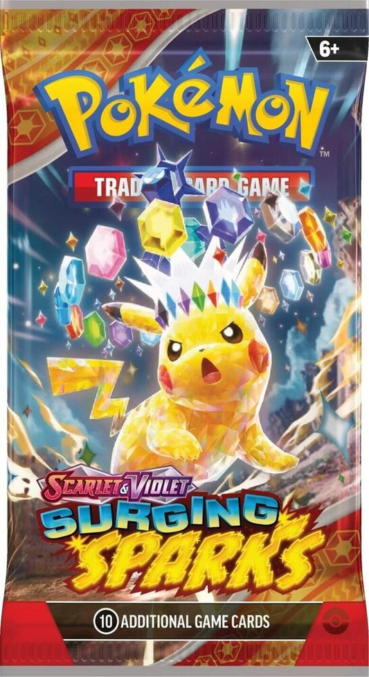 Pokemon TCG SV08: Surging Sparks Booster Pack