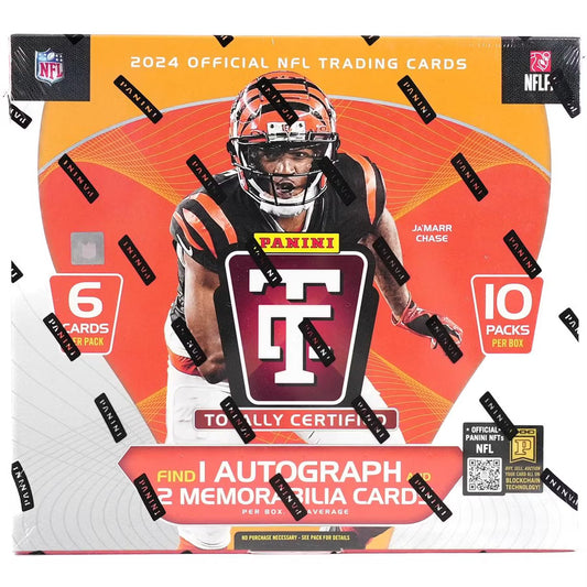 2024 Panini Totally Certified Football Mega Box