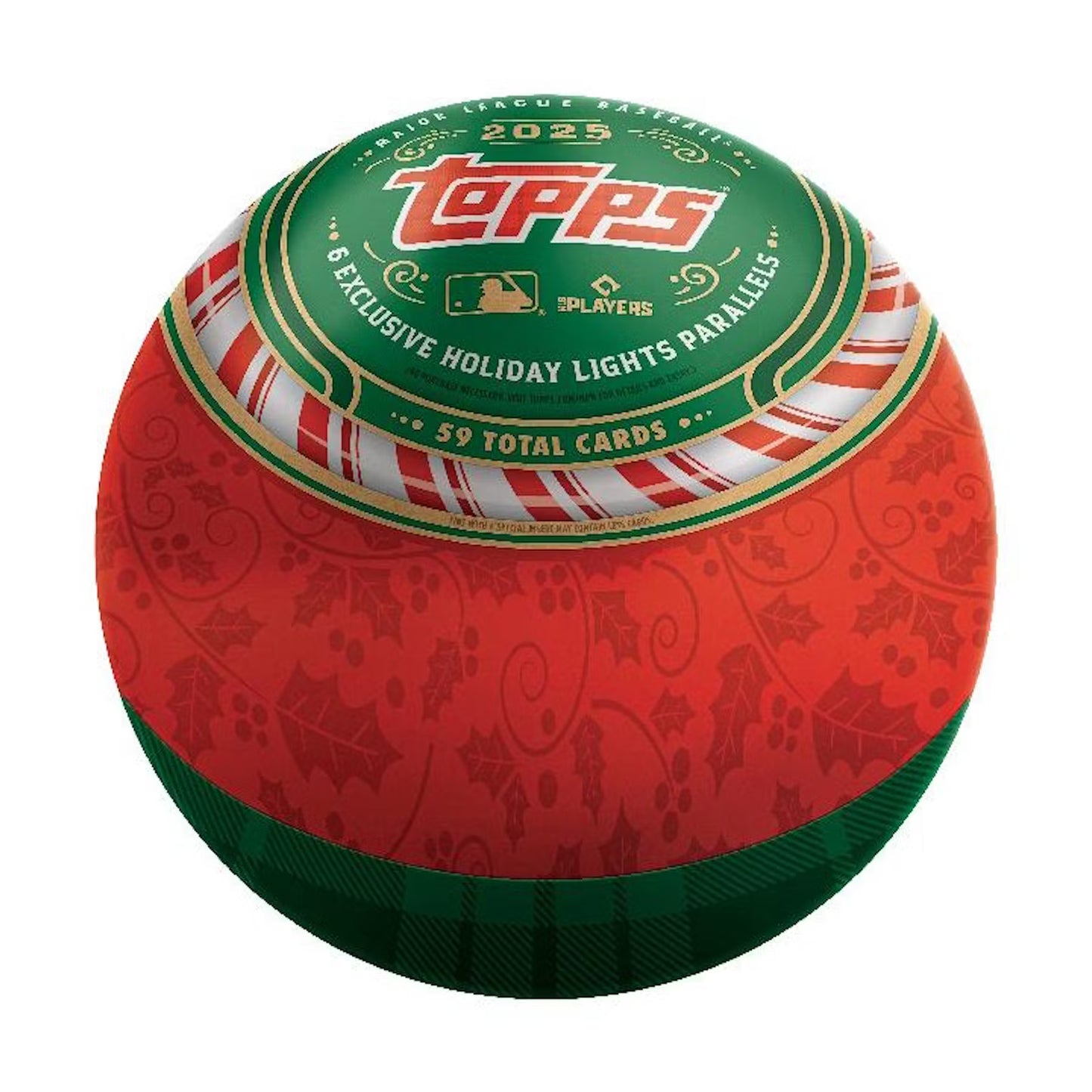 2025 Topps Holiday MLB Baseball Hobby Tin
