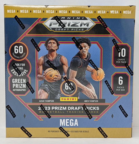 2023 Panini Prizm NBA Basketball Draft Picks Mega Box