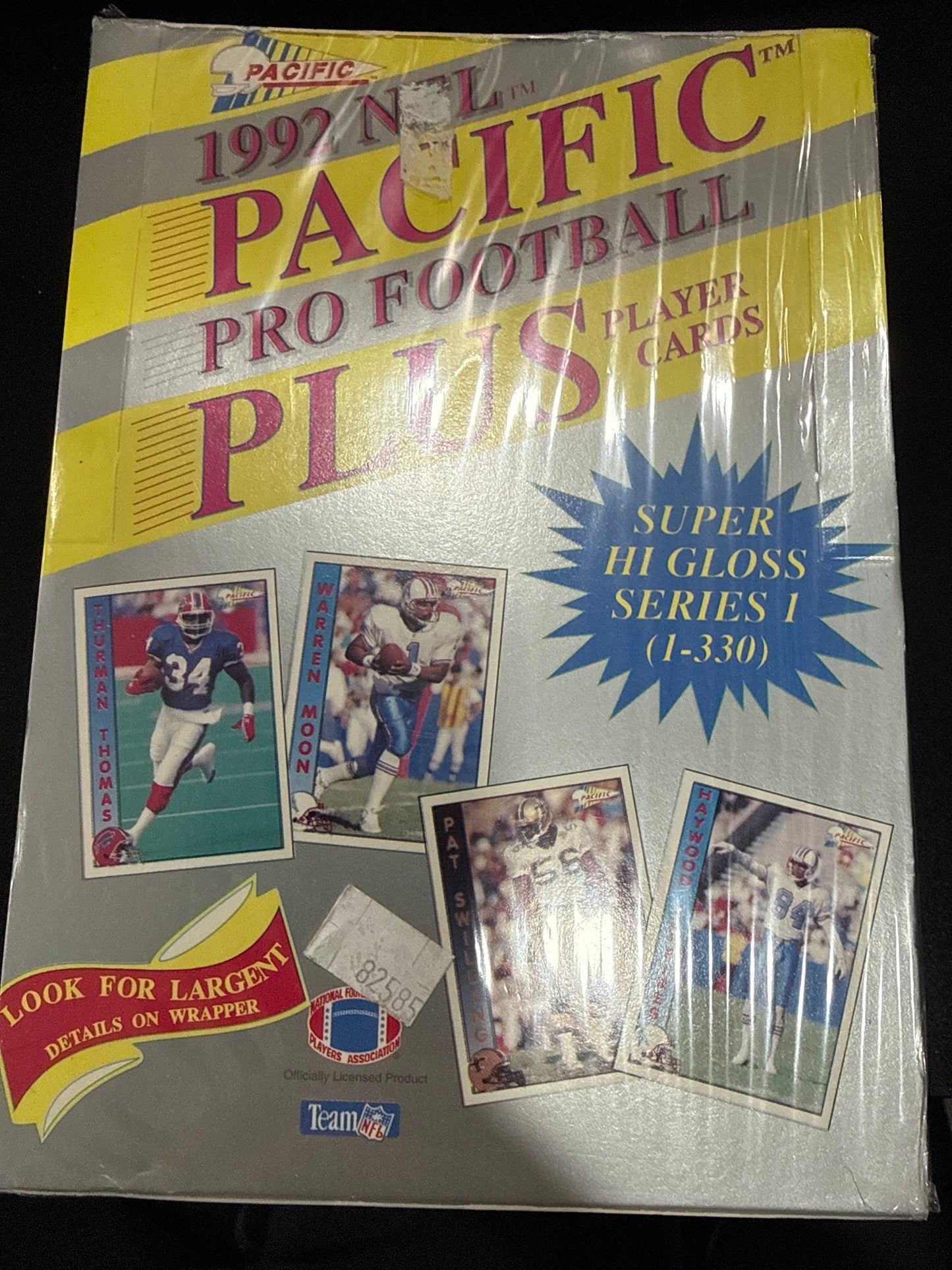 1992 Pacific Pro Football Plus Series 1 Box Sealed
