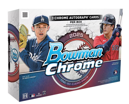 2025 Bowman Chrome MLB Baseball Breaker Delight Hobby Box