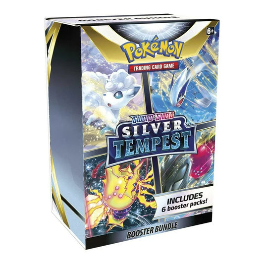 Pokemon TCG: Sword & Shield-Silver Tempest Booster Bundle (6 Packs)