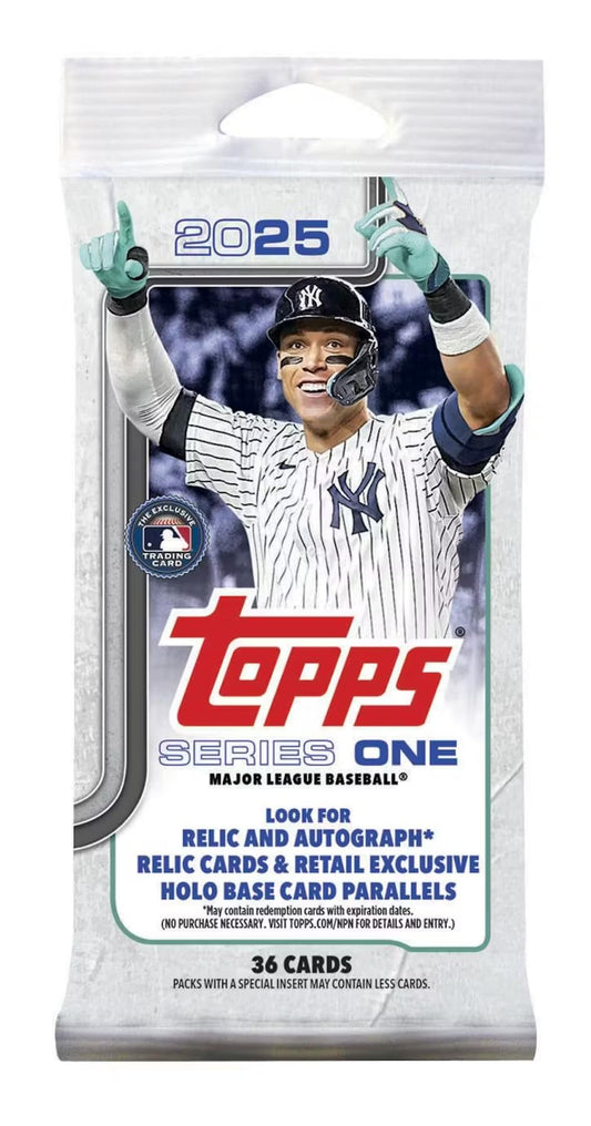 2025 Topps Series 1 Baseball MLB Jumbo Fat Pack