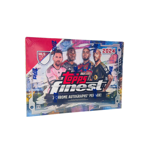2024 TOPPS FINEST MLS SOCCER HOBBY BOX