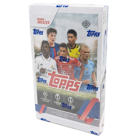 2022-23 TOPPS UEFA CLUB COMPETITIONS SOCCER HOBBY Box