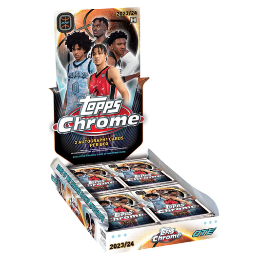 2023-24 Topps Chrome Overtime Elite Basketball Hobby Box