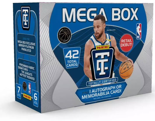 2024/25 Panini Totally Certified NBA Basketball Mega Box