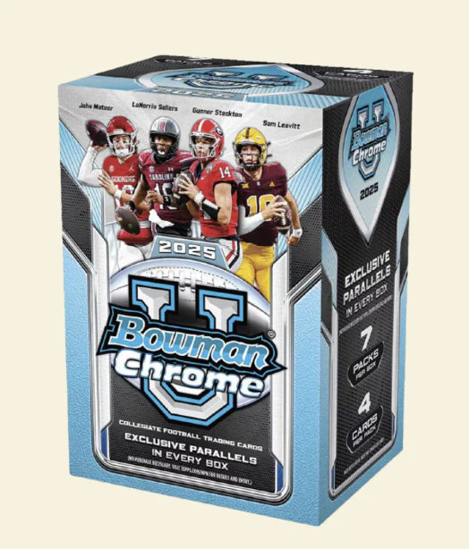 2025 Bowman U Chrome Football Blaster Box