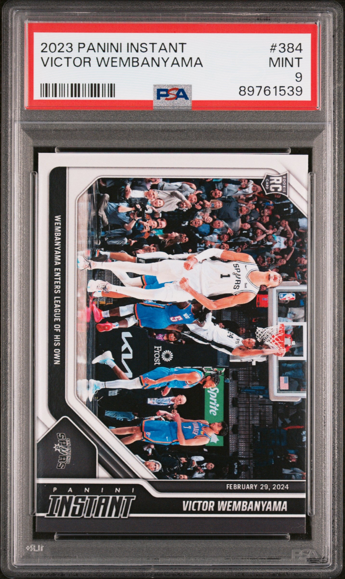 PANINI INSTANT VICTOR WEMBANYAMA #384
