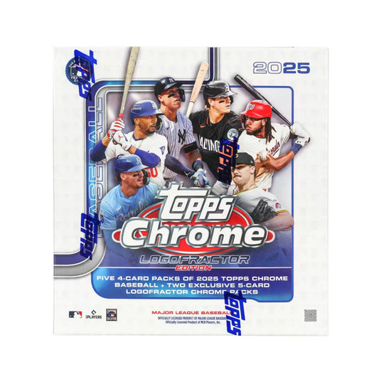 2025 Topps Chrome Logofractor Mega Box Hobby Breaker