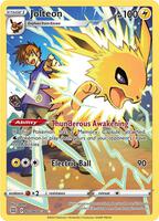 SWSH09: Brilliant Stars Trainer Gallery Jolteon #TG04/TG30 Near Mint - Foil